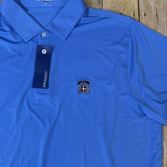 B Draddy Sport Polo Shirt Mens XL Inverness Club Country Club Golf Logo NEW NWT - Picture 11 of 14